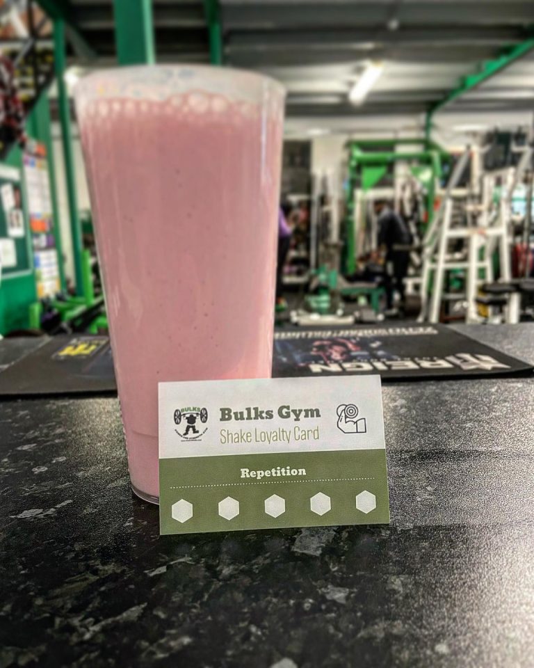 BULKS GYM LOYALTY CARDS